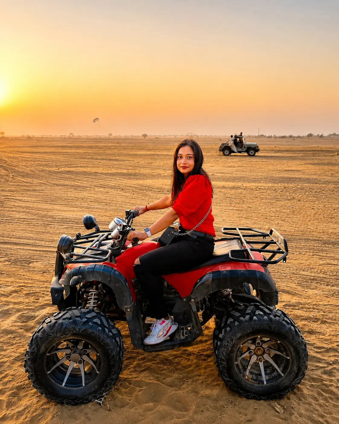 Quad Bike in Jaisalmer desert
